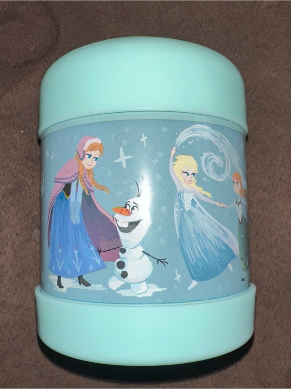 Pottery Barn Disney Frozen Container thermos Lunches/Snack Anna Elsa Olaf